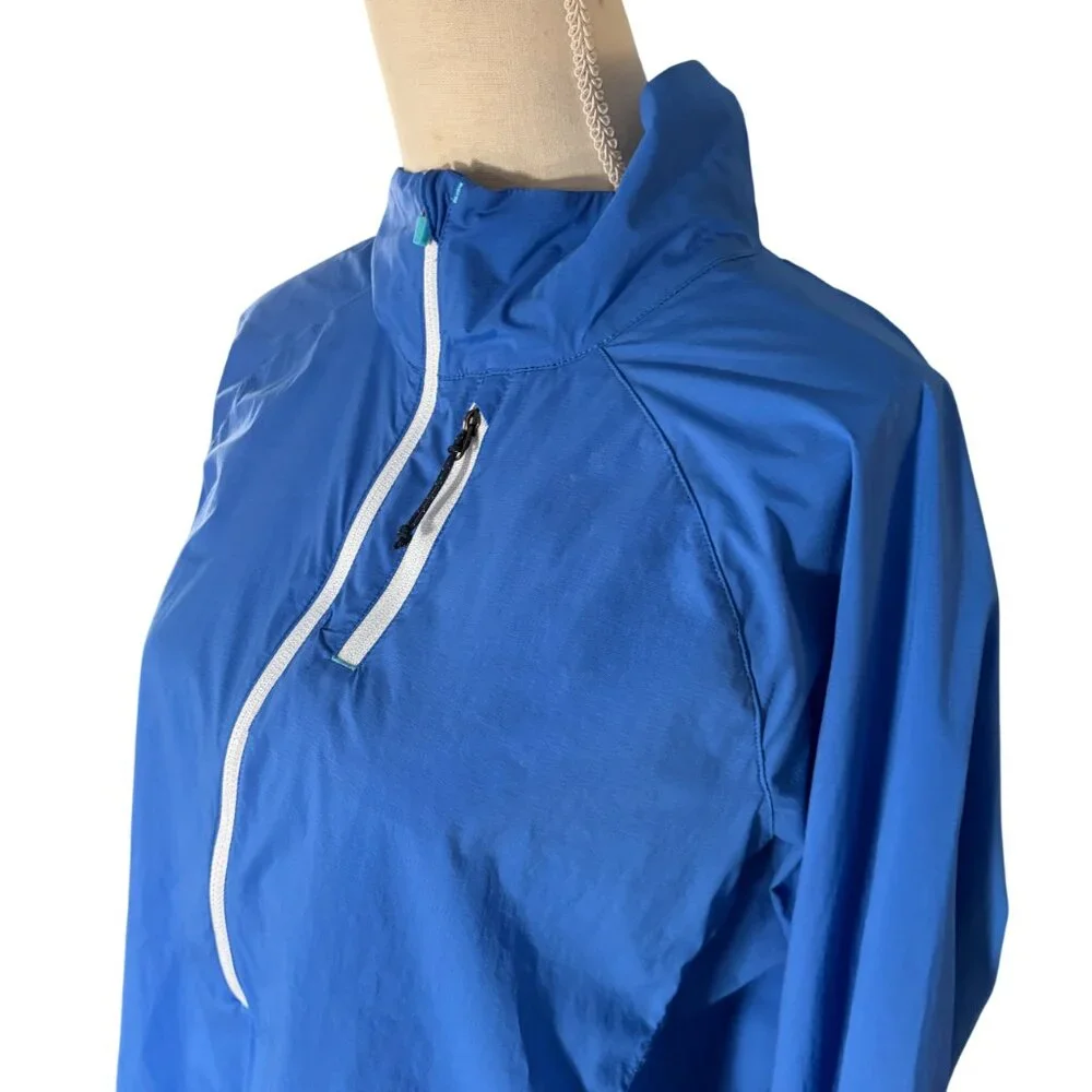 Stio women's Second Light Pullover blue XL 1/2 zip lightweight DWR jacket layer - Picture 4 of 9